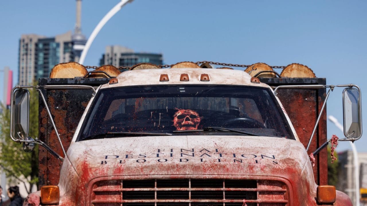 Final Destination Bloodlines Dusts Off Franchise's Iconic Log Truck in Celebration of Film Release