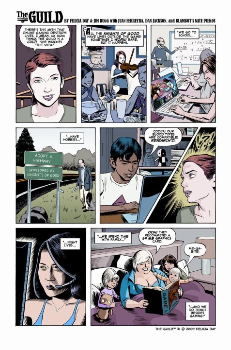 Artist Jim Rugg Talks About Adapting The Guild Into a Comic Book 9