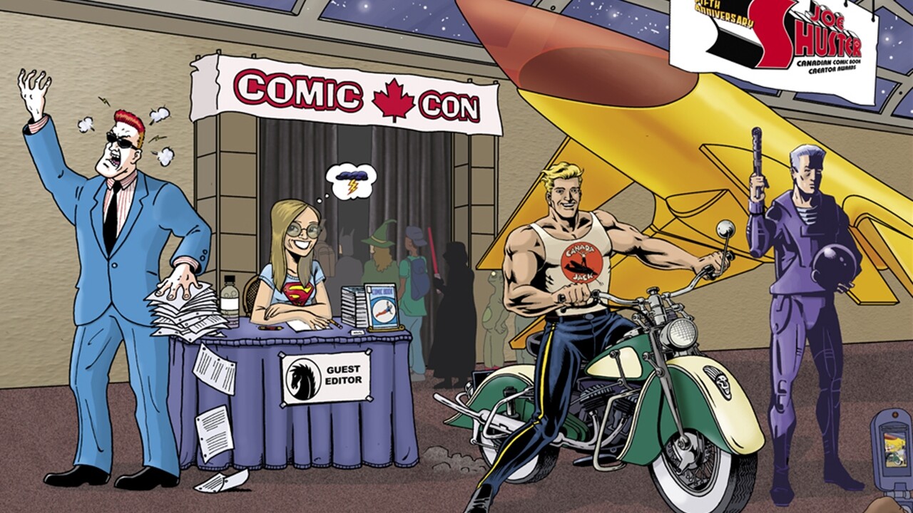 Joe Shuster Awards: Super Talented Super Men, Women and Nerds