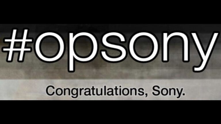 Anonymous goes to war with Sony