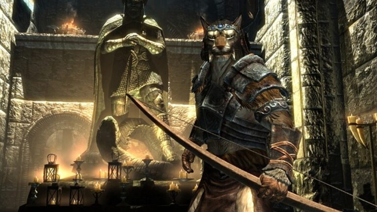 Dragons and giant spiders appear in new Skyrim screens