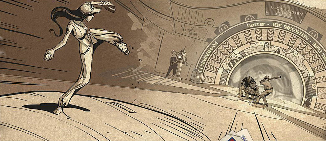 Stealing first: An interview with Ryan Woodward