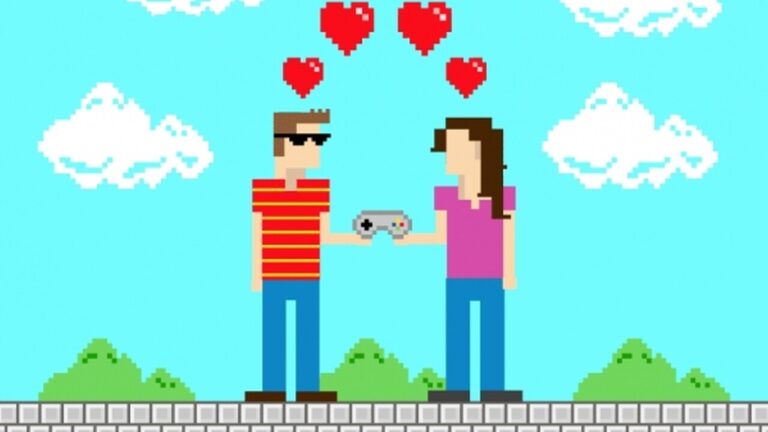Info Graphic on Dating in the Gaming Community