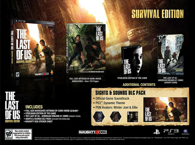 Playstation Announces The Last Of Us Special Editions Survival Edi