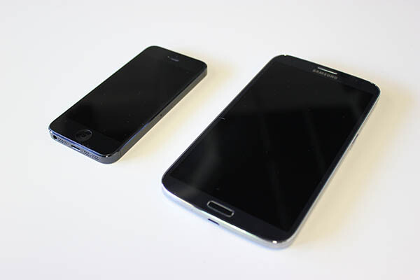 Iphone Samsung Comparison