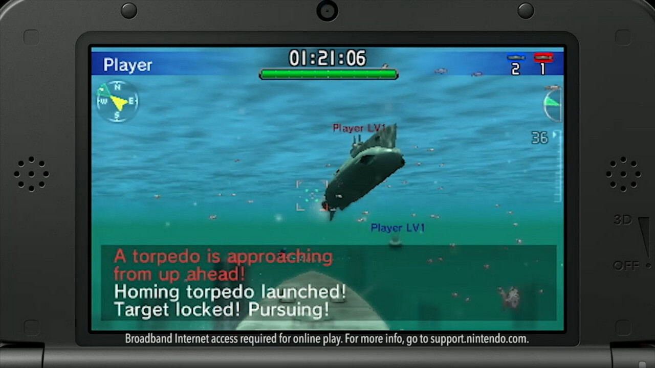 Steel Diver. Sub Wars (3Ds) Review Steeldiverinsert4