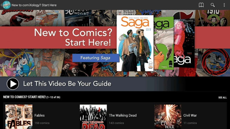 Amazon Buys Digital Comic Service comiXology