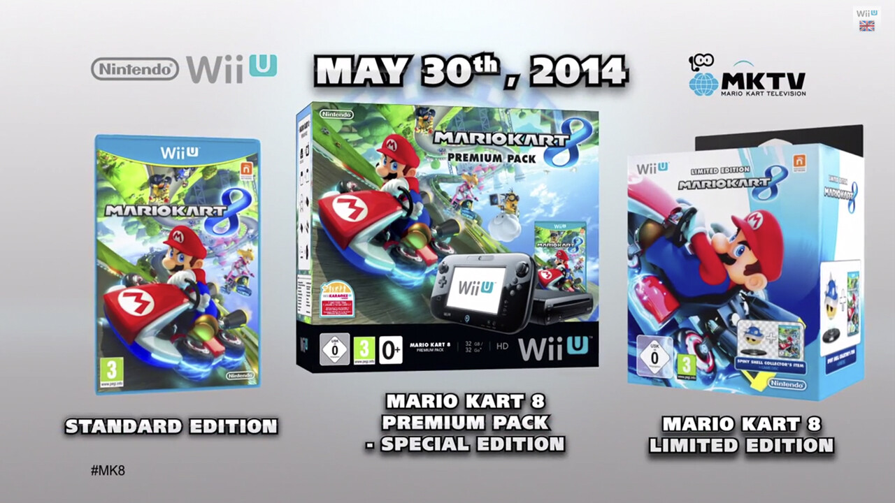Mario Kart 8 Wii U Bundles Announced for Europe - 2014-04-24 12:01:47