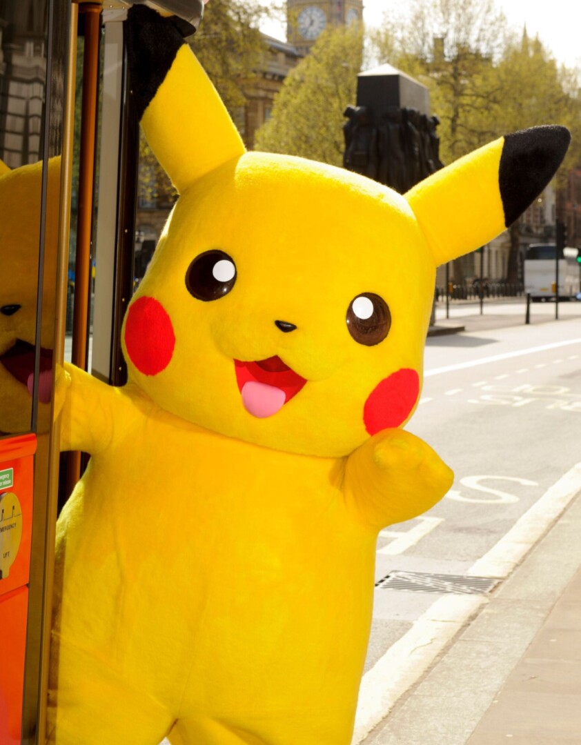 Pikachu Joins London's "Year Of The Bus"
