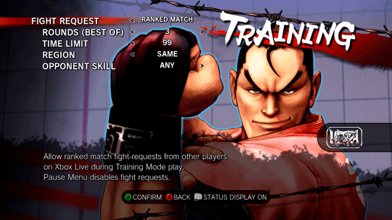 Ultra Street Fighter 4 Records Offline Matches, and Lets Players Train While Waiting for Online Matches