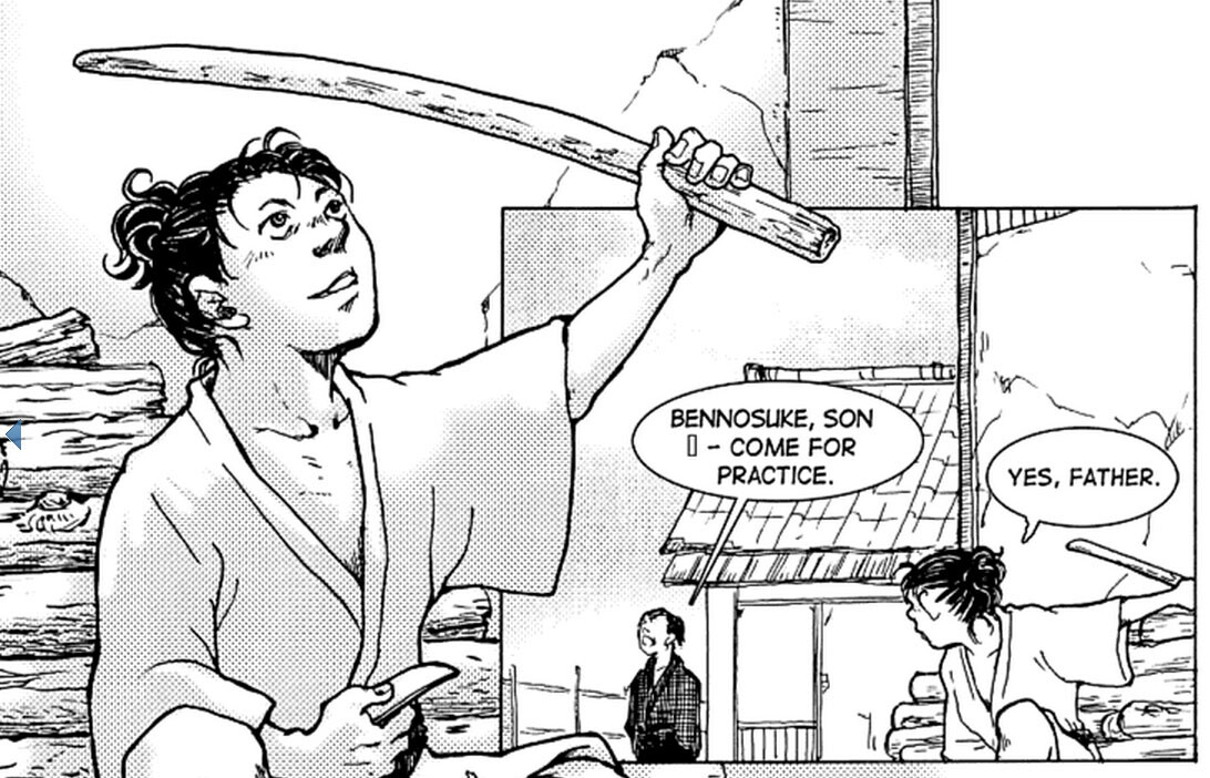 Musashi: A Graphic Novel Review Mushashiinsert1