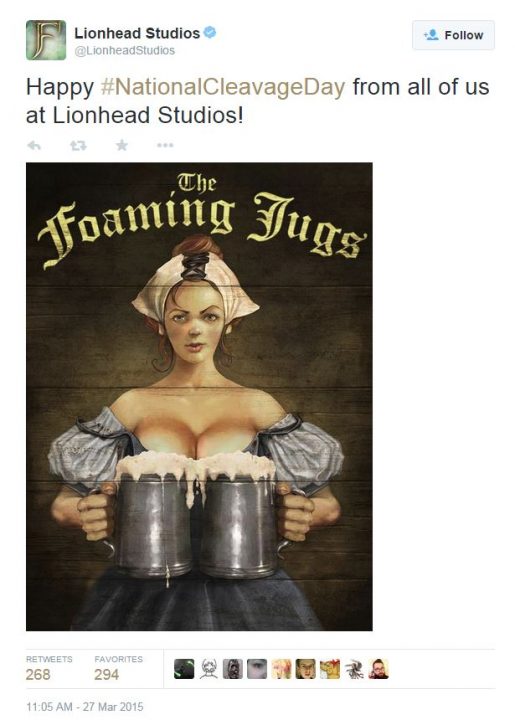 LIONHEAD-CLEAVAGE-DAY