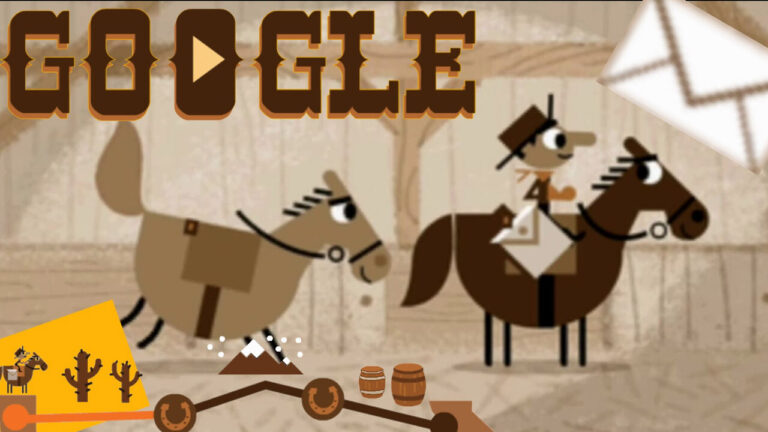 Deliver Mail on Ponies in Today’s Google Doodle.