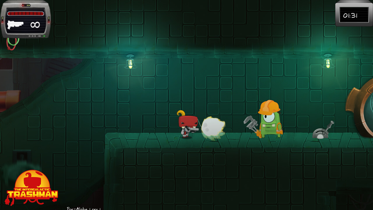 Take Out The Trash In Space In Intergalactic Trashman Screenshot04