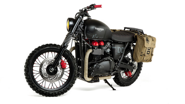 Triumph Unveils ‘Venom’ Custom Bike Based on MGS V: The Phantom Pain