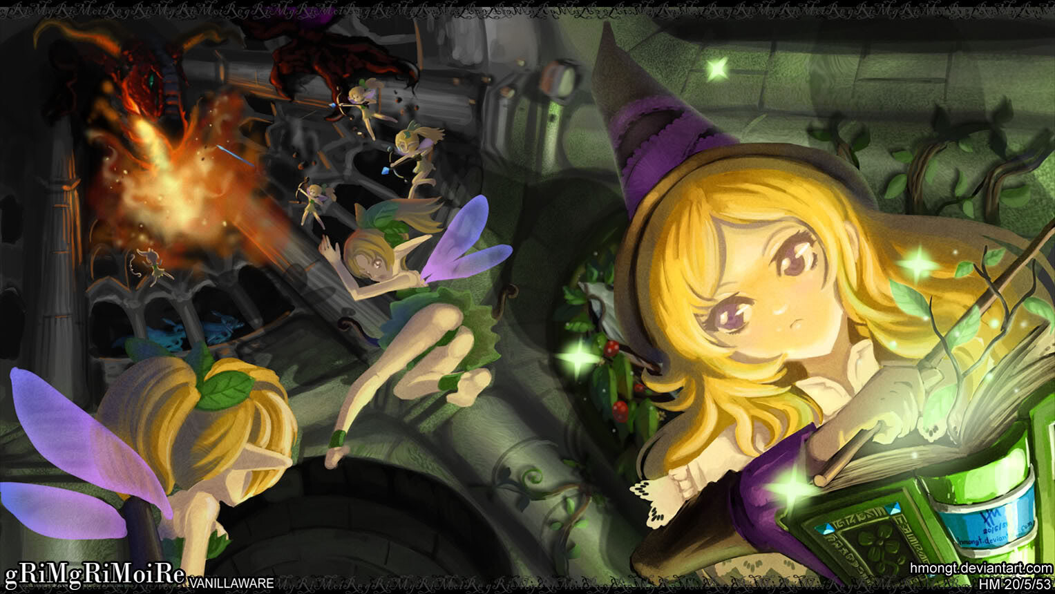 Retro Chic: The Undying Art Of 2D Design Grimgrimoire