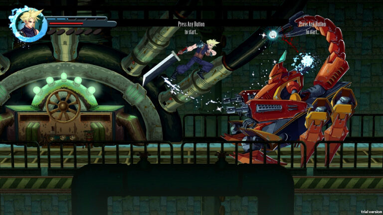 Final Fantasy VII Re-Imagined as 2D Brawler and It is Stunning