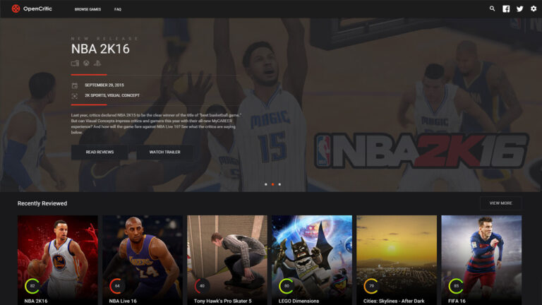 OpenCritic Looks To Change Review Aggregation