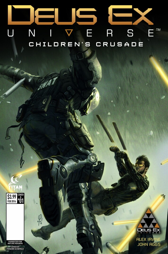 New Deus Ex Issue #1 Cover Variants Unveiled New Deus Ex Issue #1 Cover Variants Unveiled - 2015-12-01 11:59:15