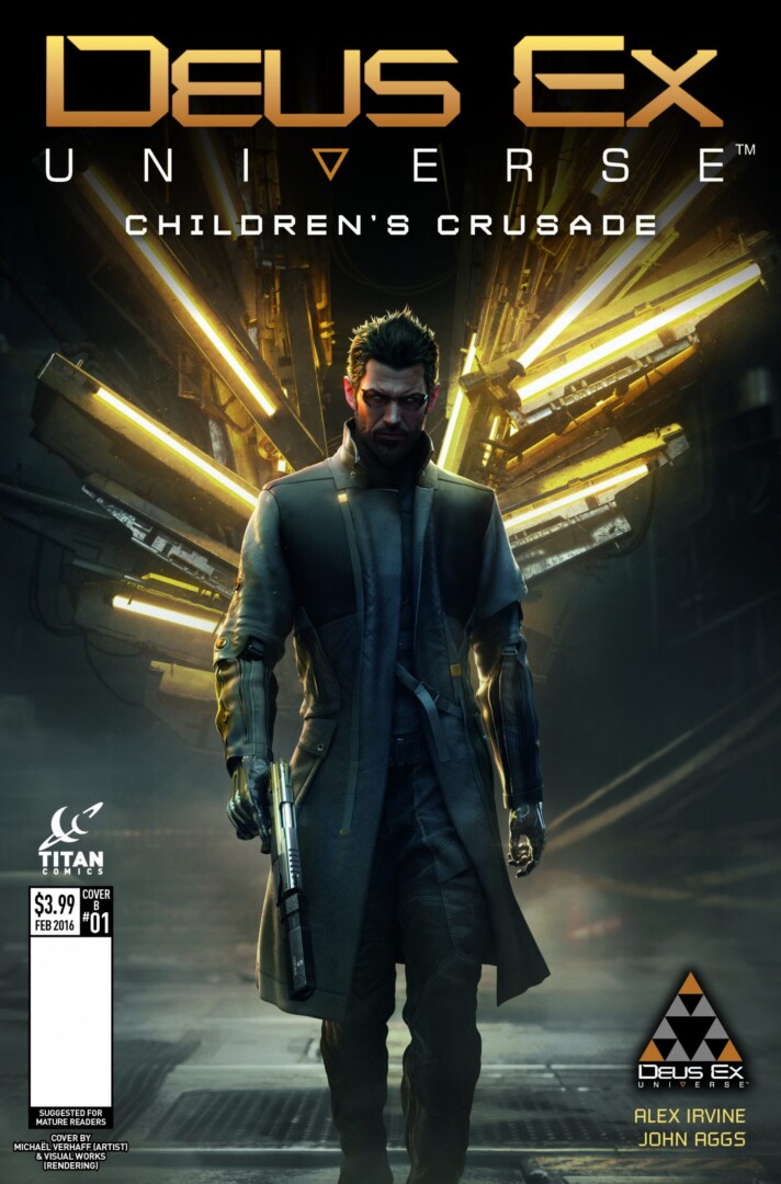 New Deus Ex Issue #1 Cover Variants Unveiled New Deus Ex Issue #1 Cover Variants Unveiled - 2015-12-01 11:59:37
