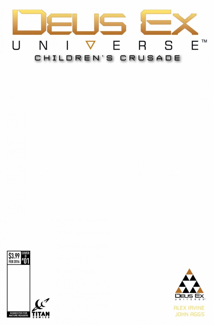 New Deus Ex Issue #1 Cover Variants Unveiled New Deus Ex Issue #1 Cover Variants Unveiled - 2015-12-01 12:00:22