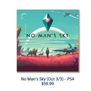 No Man'S Sky Will Be Full Priced Release According To Playstation Blog No Man'S Sky Will Be Full Priced Release According To Playstation Blog 1