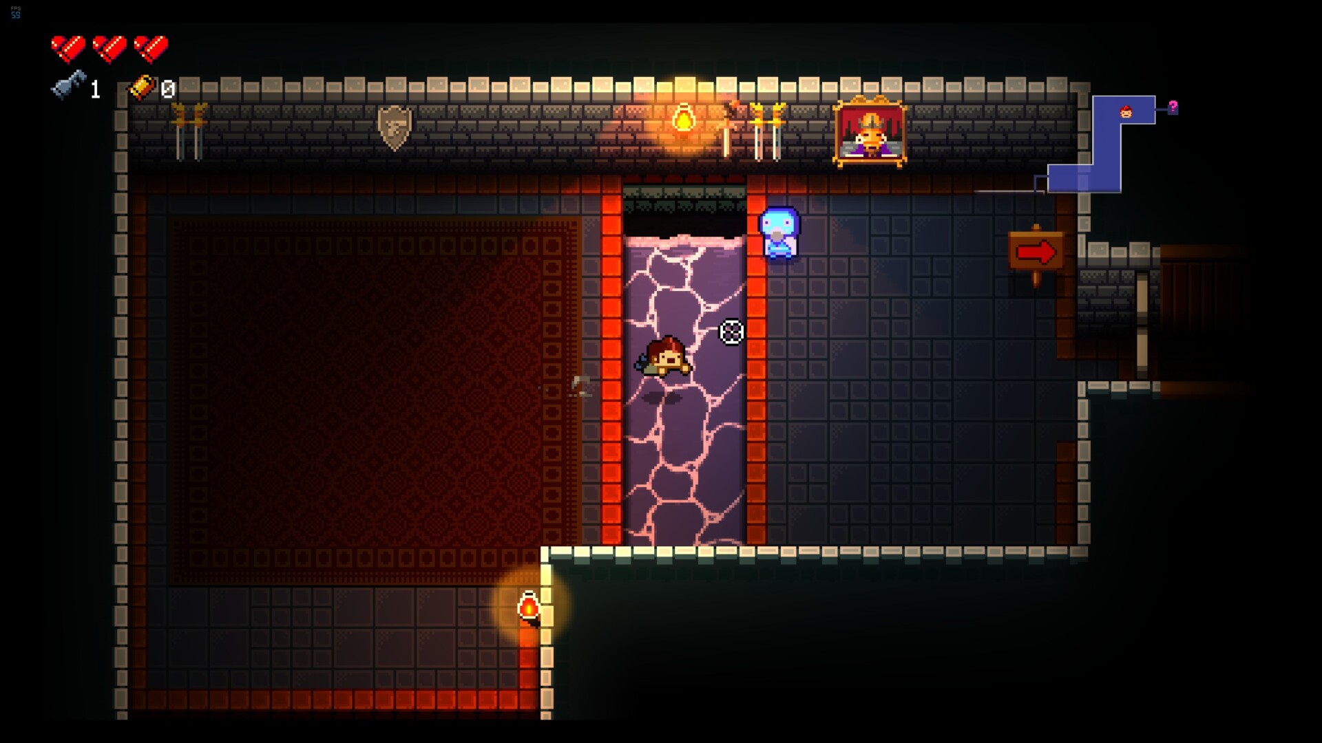 enter the gungeon магазинная полка