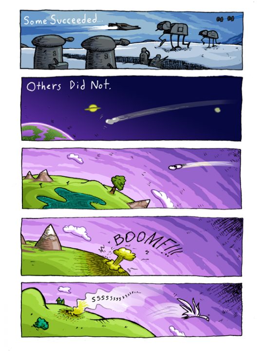 Far Away comic print-4