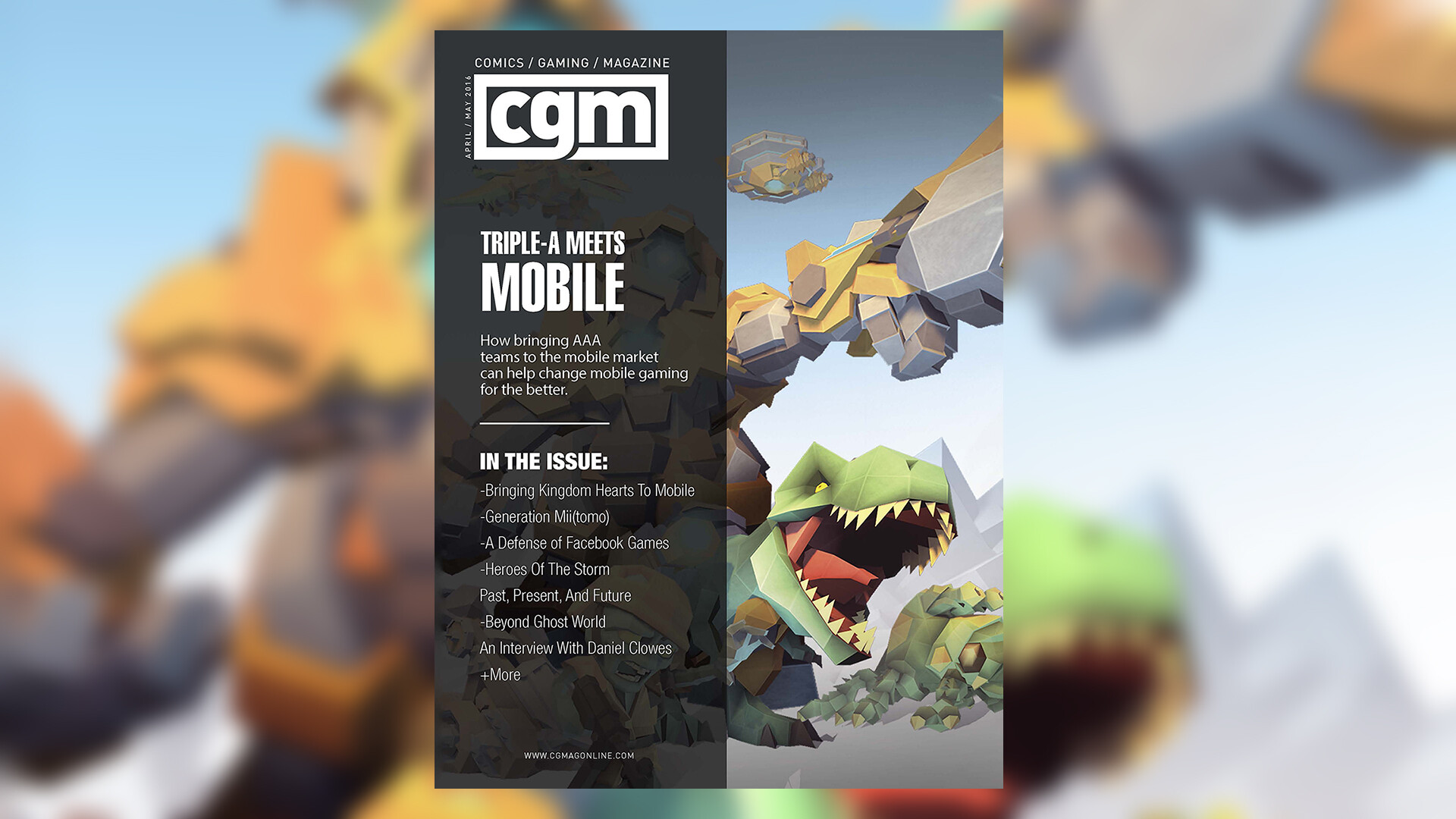 CGMagazine May 2016: Going Mobile 1
