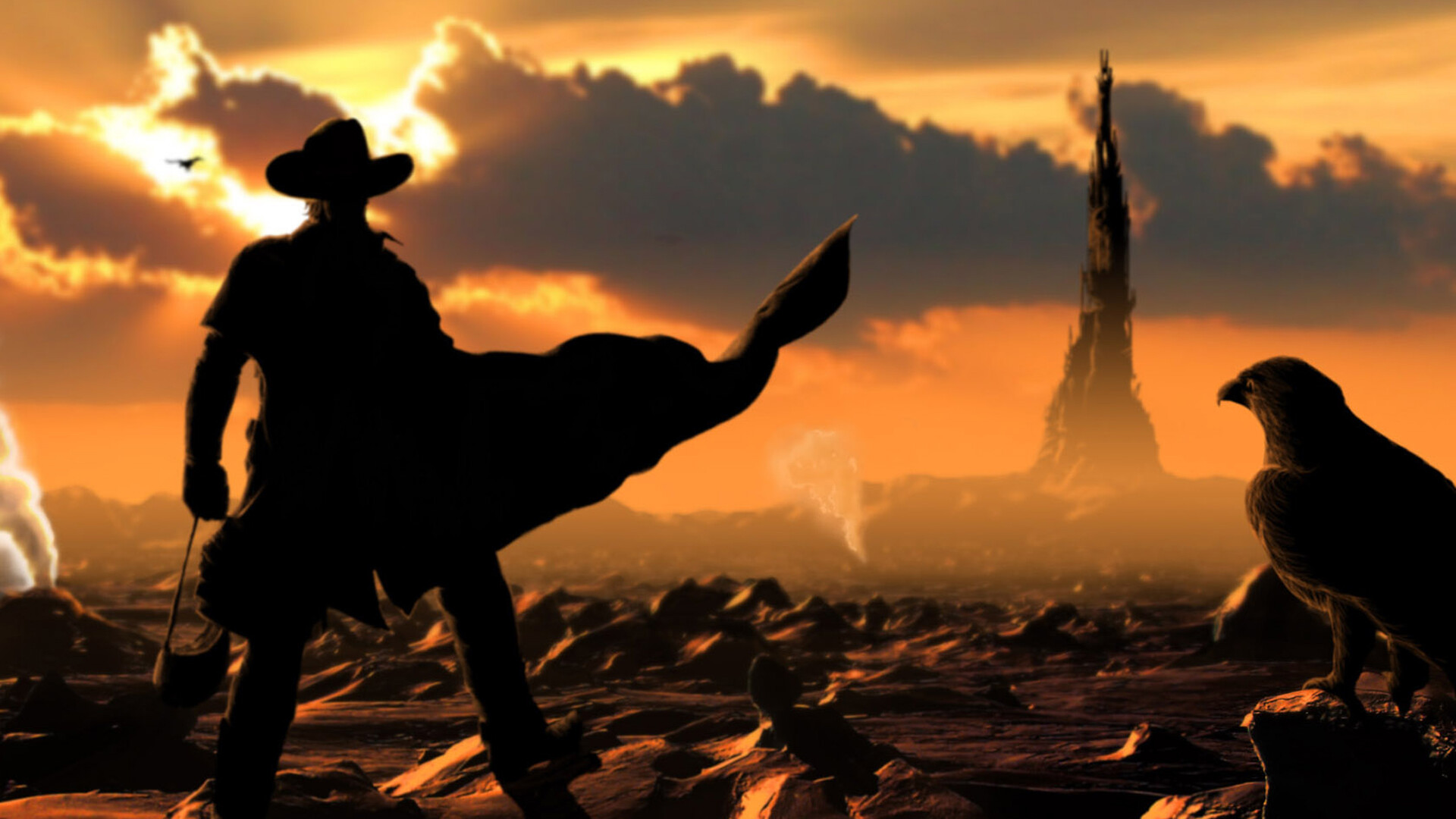 First On-Set Images Of Idris Elba As The Gunslinger Revealed 4