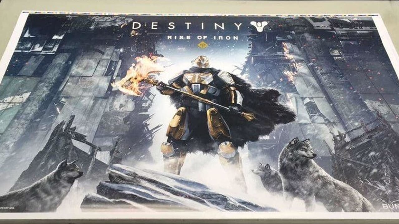 Leaked Poster Reveals Destiny Rise Of Iron Expansion