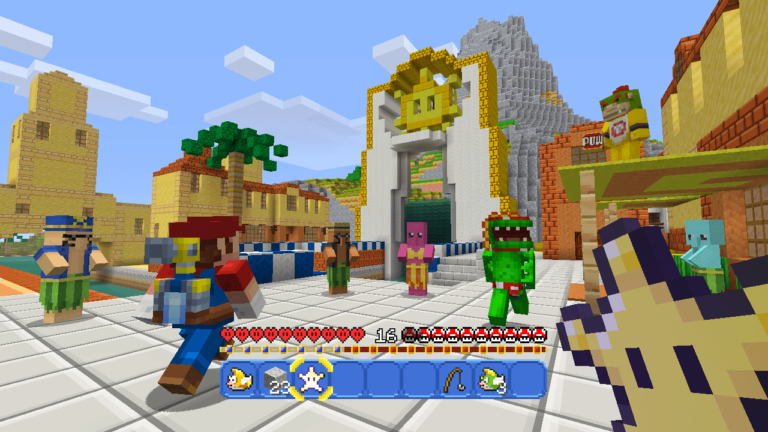 Minecraft Getting Super Mario Mash Up Pack