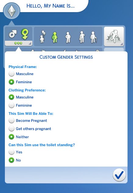 Ea Adds Gender Neutral Character Creation Options To The Sims
