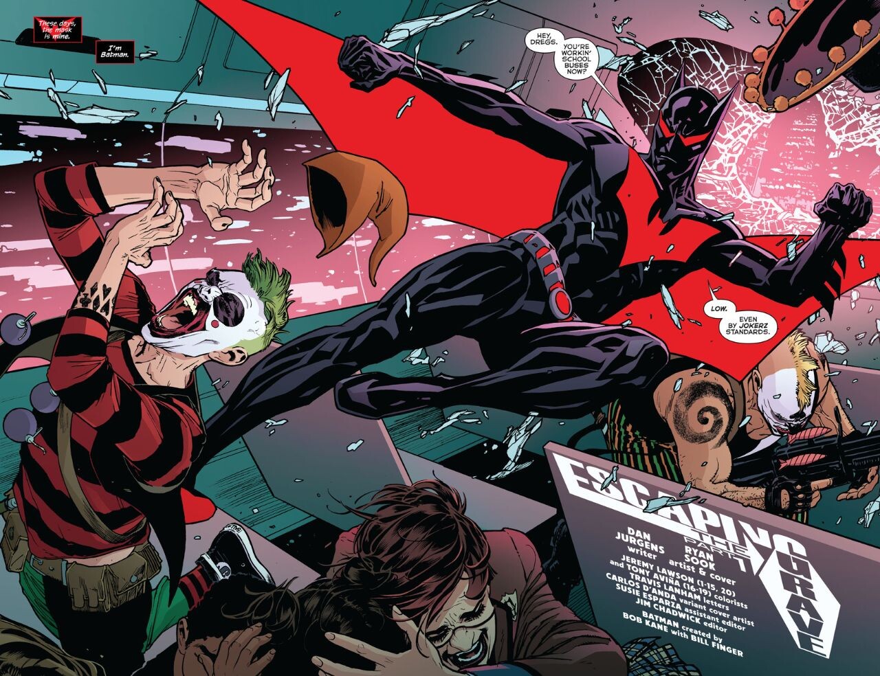 Batman Beyond Rebirth #1 (Comic) Review 2