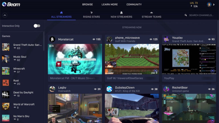 Microsoft Takes Twitch Head-On With Integrated Beam Streaming Service