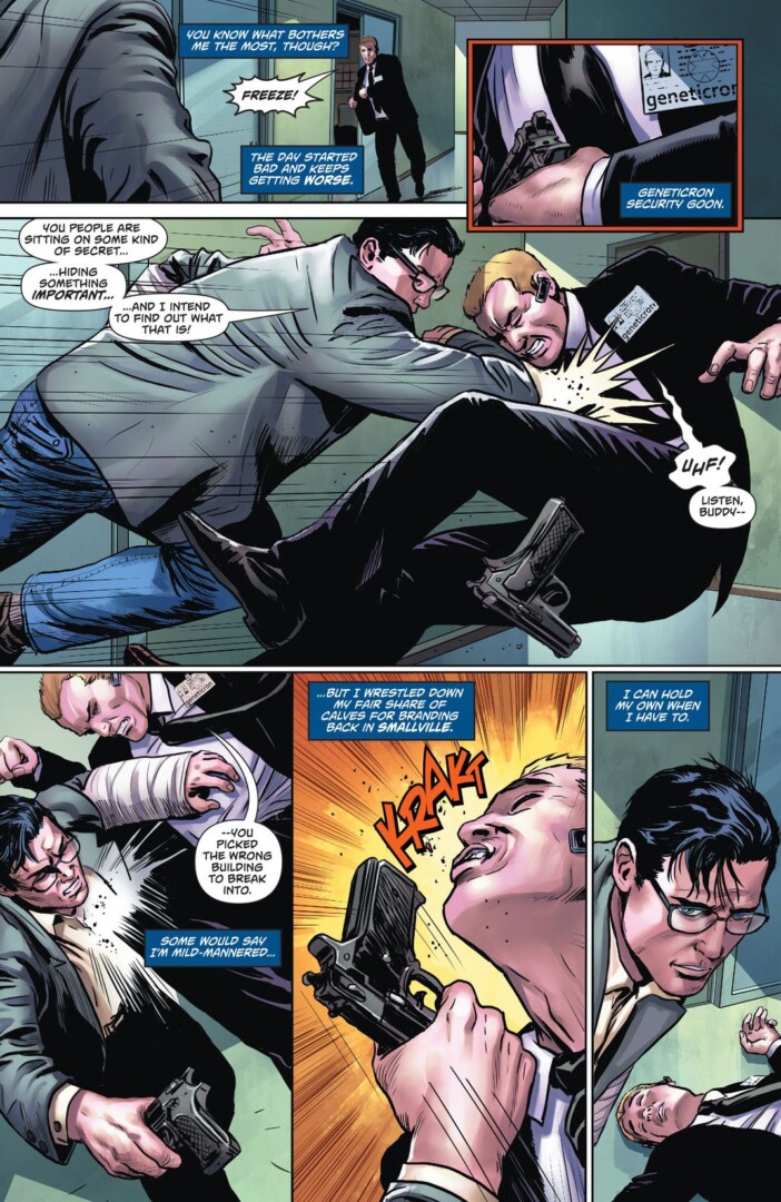 Superman Action Comics Rebirth: Superman Meet Clark Kent (Comic) Review 1