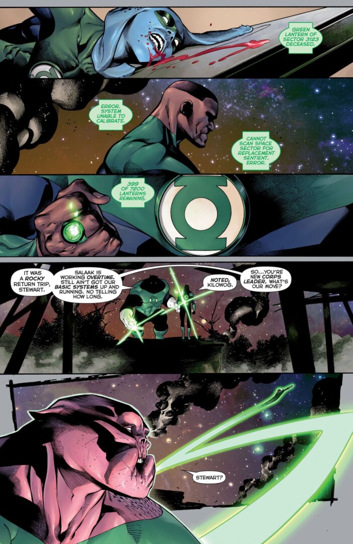 Hal Jordan and the Green Lantern Corps Rebirth: Sinestro’s Law (Comic) Review 3