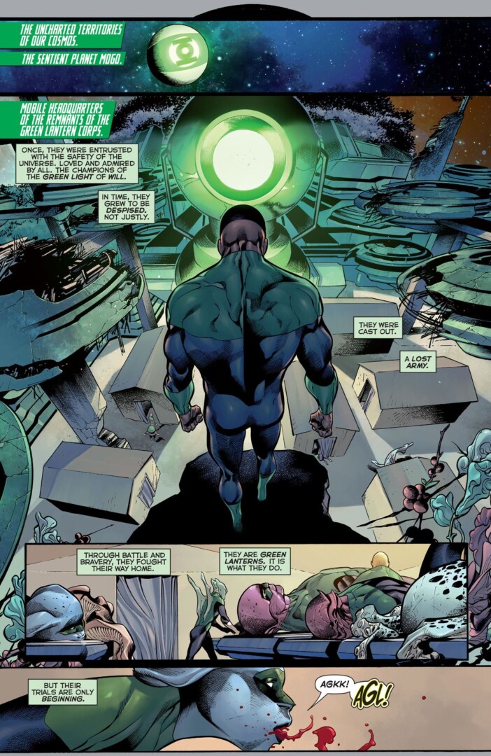Hal Jordan and the Green Lantern Corps Rebirth: Sinestro’s Law (Comic) Review 4