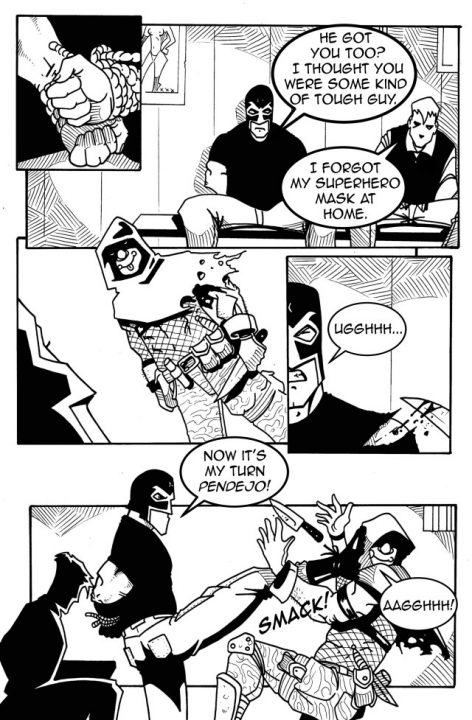 Azteq Vs. The Prowler (Comic) Review 4