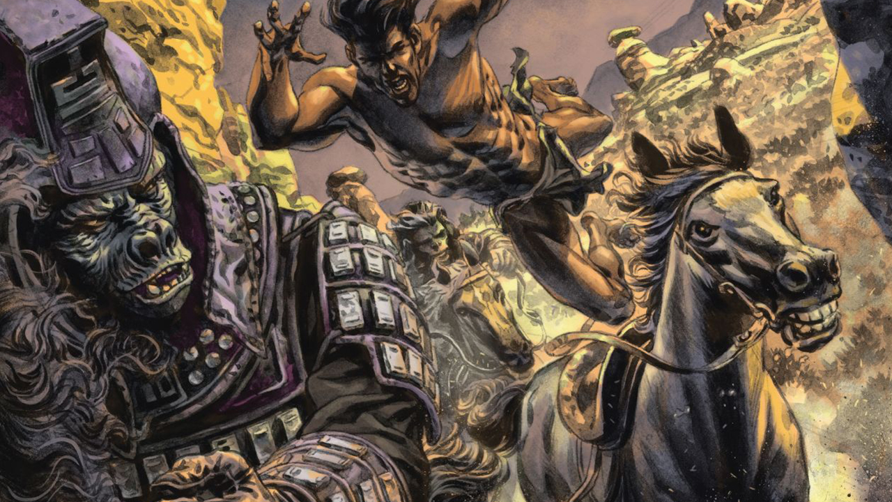 Tarzan on the Planet of the Apes Comic Review 1