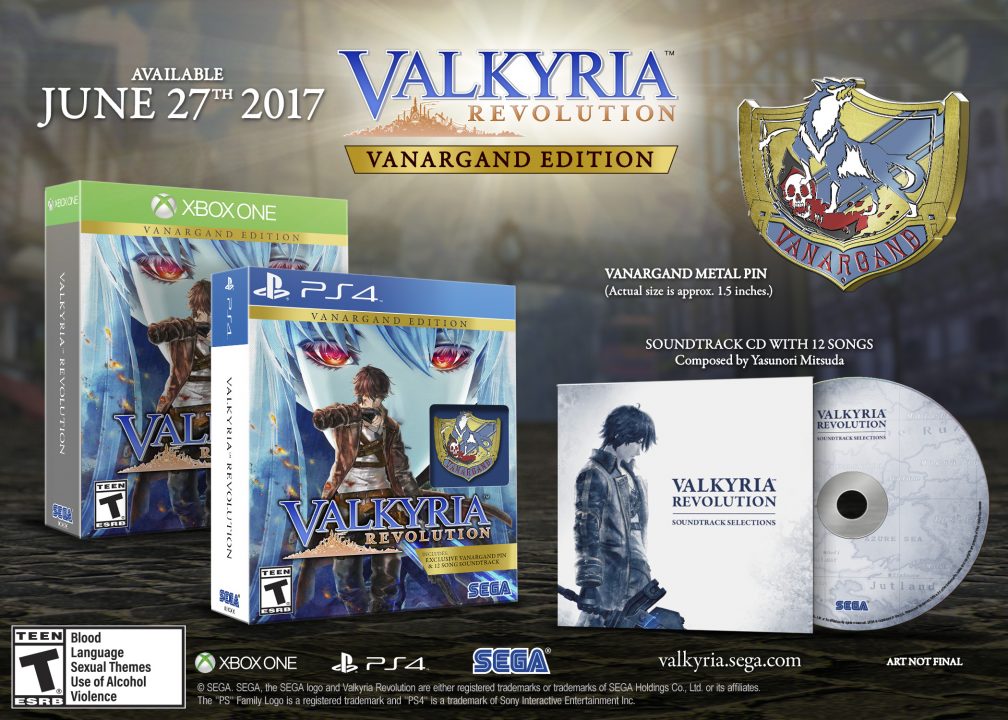 Valkyria Revolution Receives Launch Date And Special Edition Valkyria Revolution Receives Launch Date And Special Edition