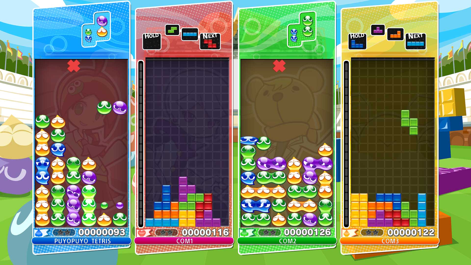 Puyo Puyo Tetris Review - Puzzle Greatness 1