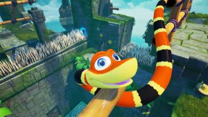 Snake Pass Review - A Colourful Snake Em' Up 4