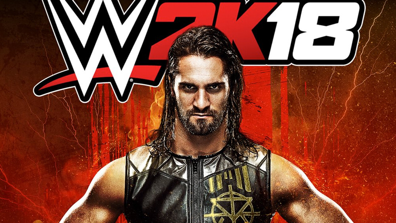 WWE Highlight Superstar Seth Rollins in WWE 2K18 Cover