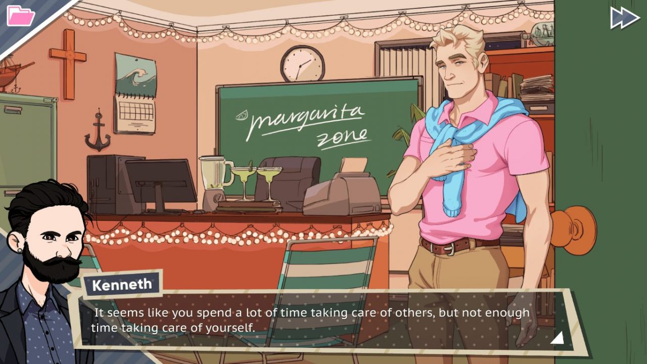 Dream Daddy: A Daddy Dating Simulator (PC) Review 1