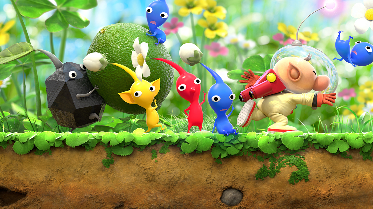 Hey! Pikmin (Nintendo 3DS) Review - Imitation gameplay 8