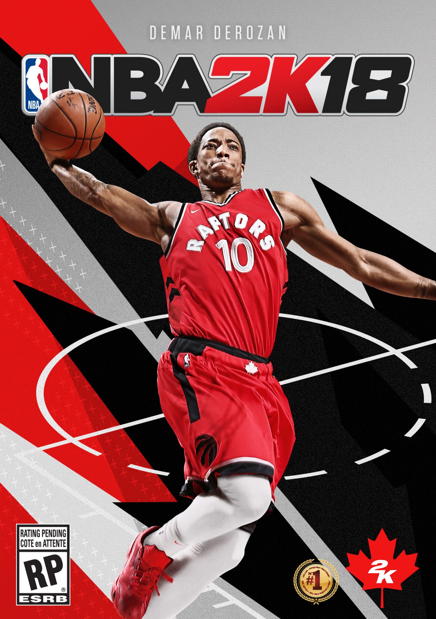 Toronto Raptor's DeMar DeRozan Gets Cover for 2K's NBA 2K18