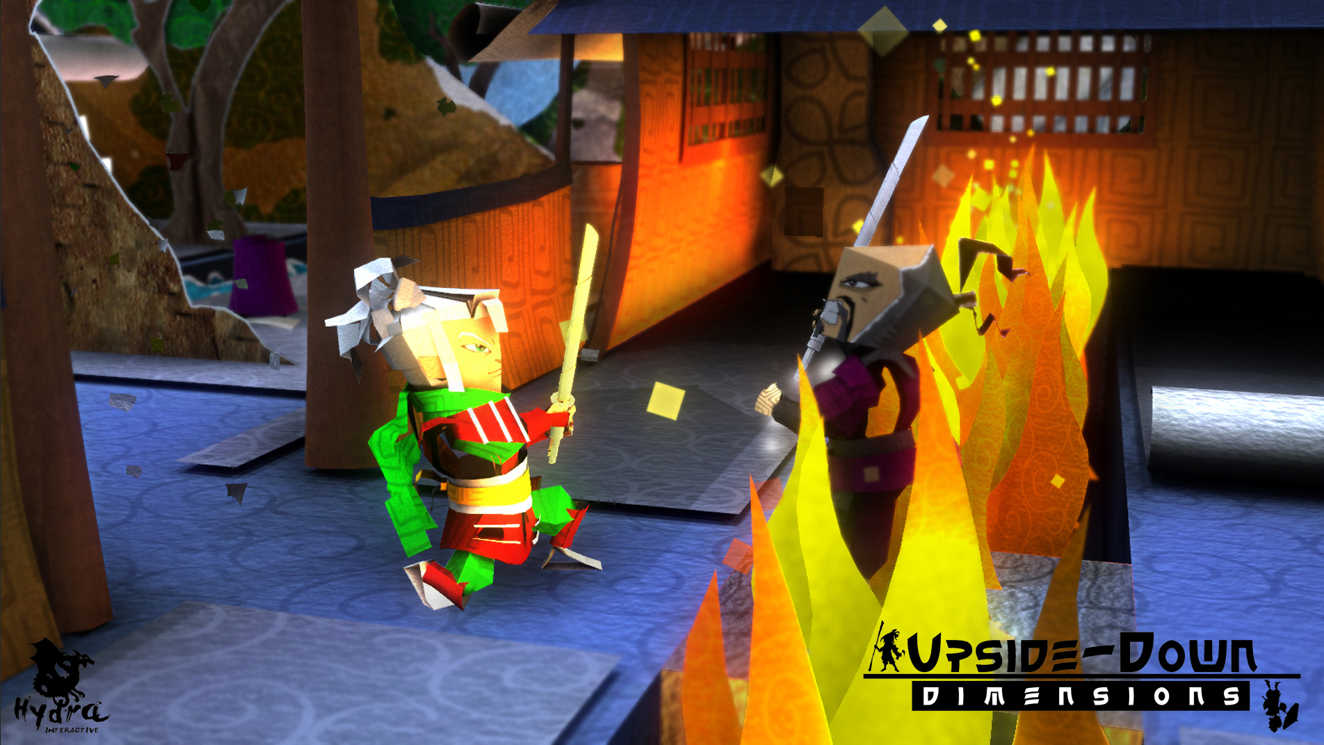 Origami Inspired Upside-Down Dimensions Comes To Steam Early Access