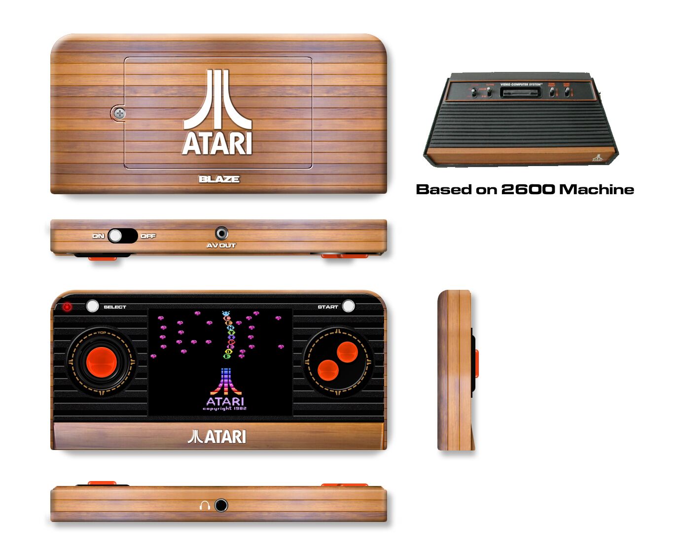 Atari Retro Inspired Plug And Play And Handheld Console Announced Atari Retro Inspired Plug And Play And Handheld Console Announced