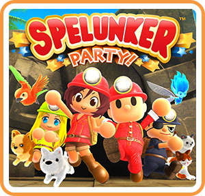 Spelunker Party! (Switch) Review - Explore Caves With Your Friends and Their Pets 1
